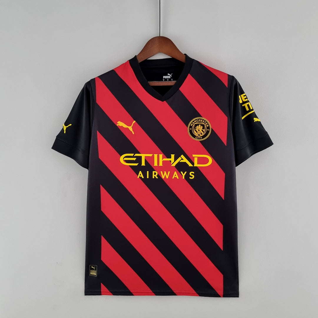 Camiseta Retro Manchester City Visita 22/23 - frente