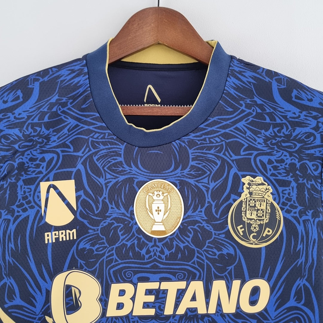 Camiseta Retro FC Porto Azul Edición Especial 22/23 - espalda