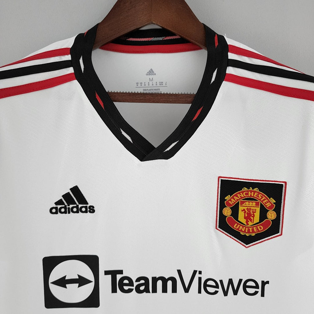 Camiseta Retro Manchester United Visita 22/23 - espalda