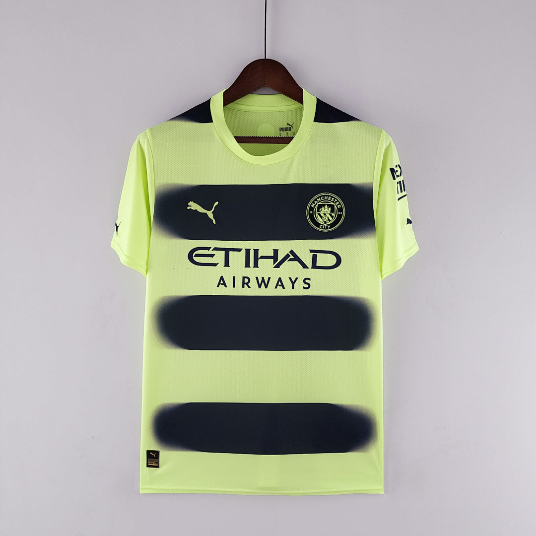 Camiseta Retro Manchester City Tercera 22/23 - frente