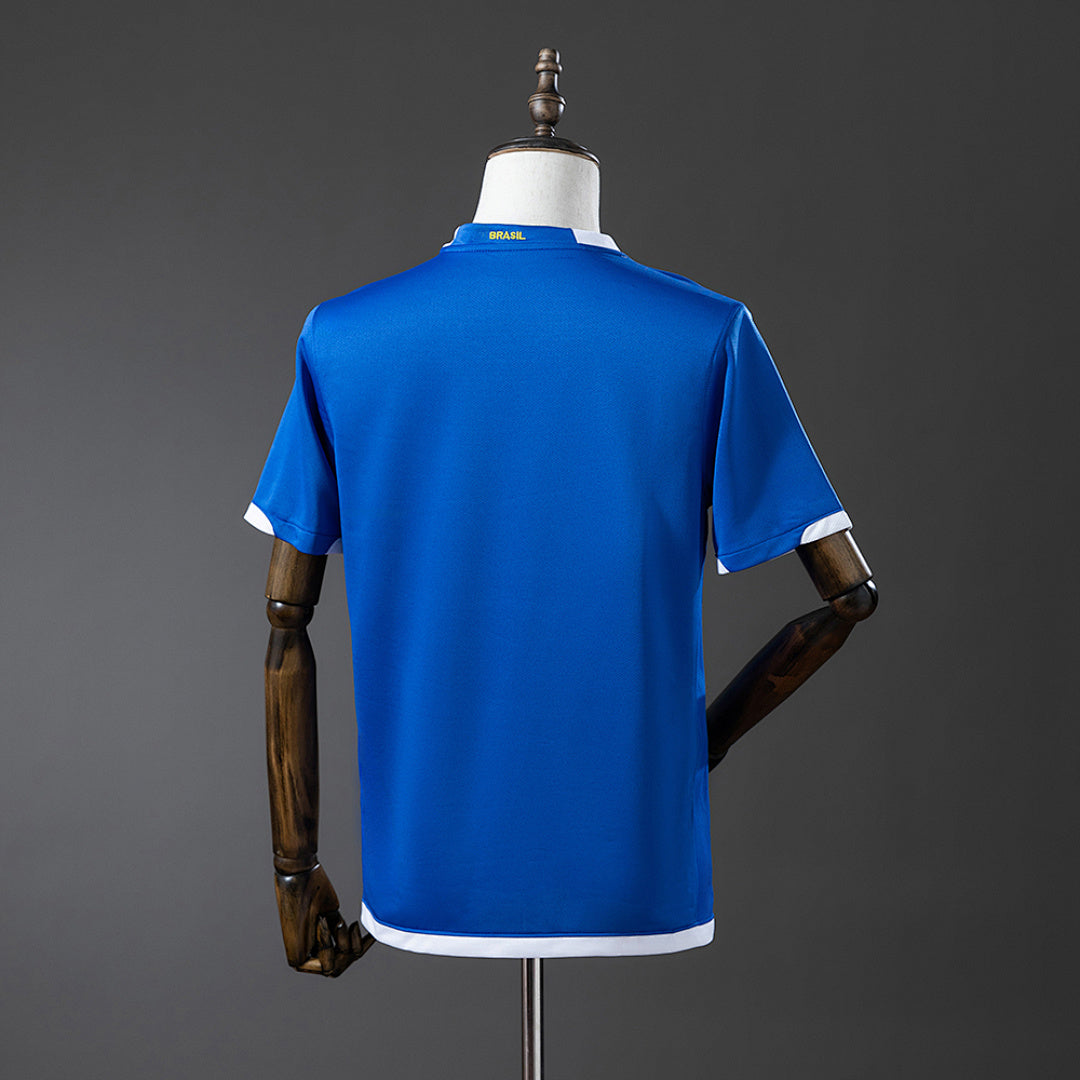 Camiseta Retro Brasil Visita 2006 - espalda
