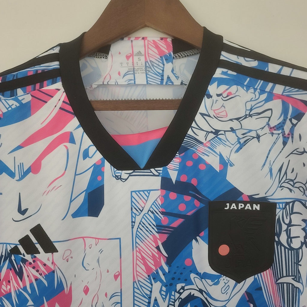 Camiseta Retro Japón Blanca 2022 - espalda