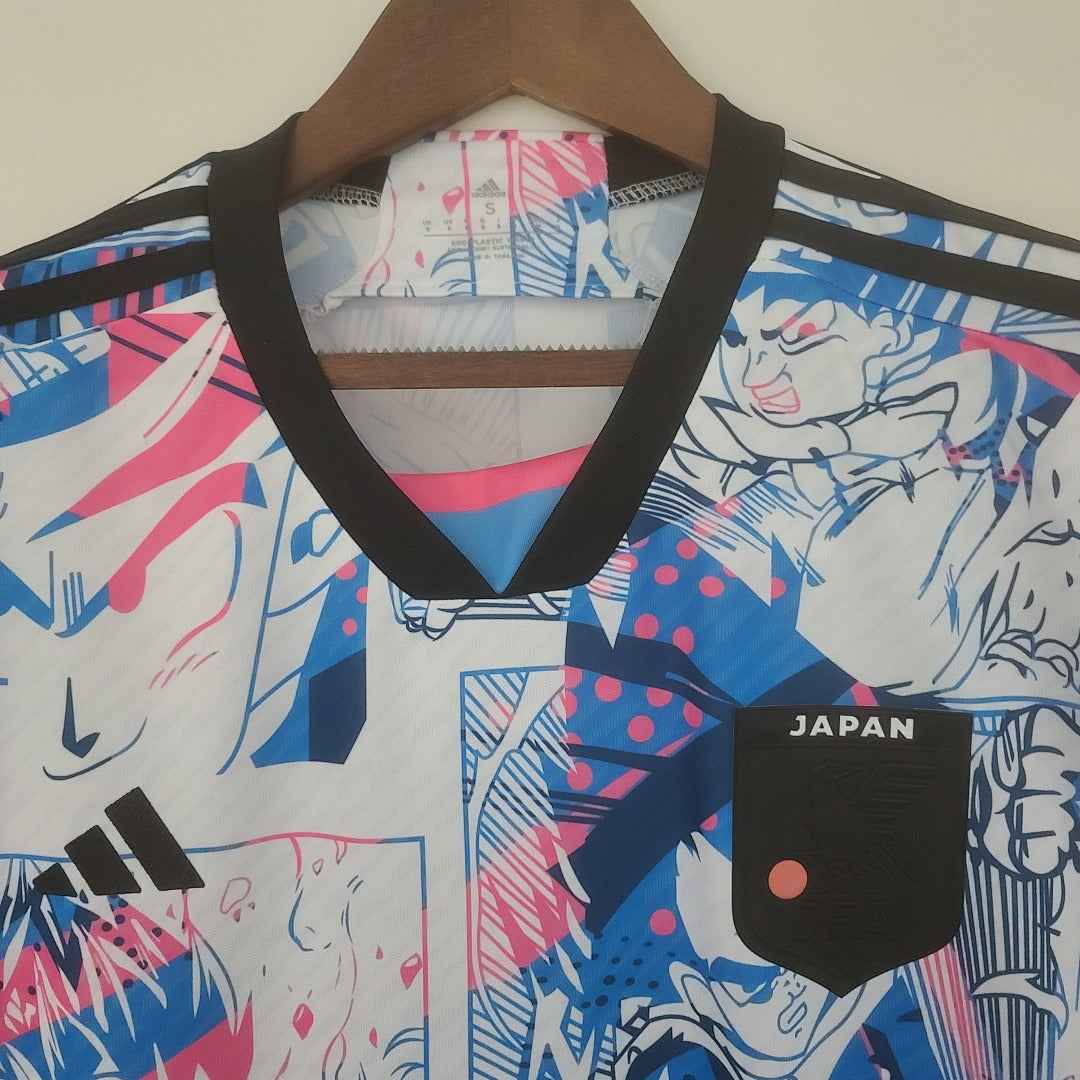Camiseta Retro Japón Blanca 2022 - espalda