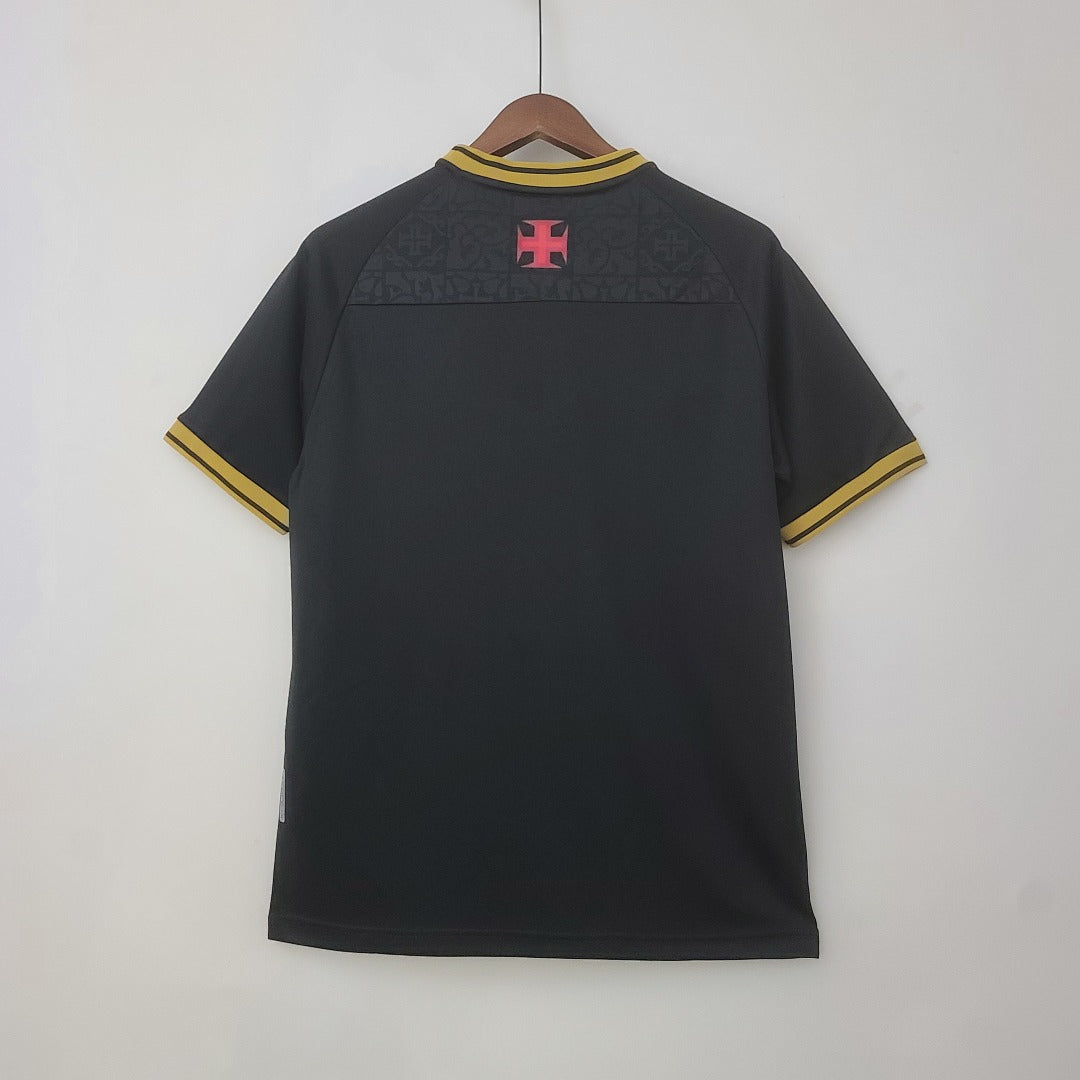 Camiseta Retro Vasco da Gama Negra 22/23 - espalda