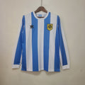 Camiseta Retro Argentina Local Manga Larga 1978 - frente