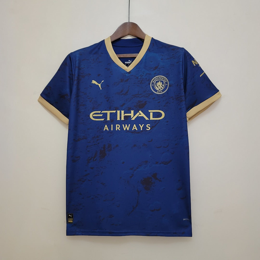 Camiseta Manchester City Azul 2023/24 - frente