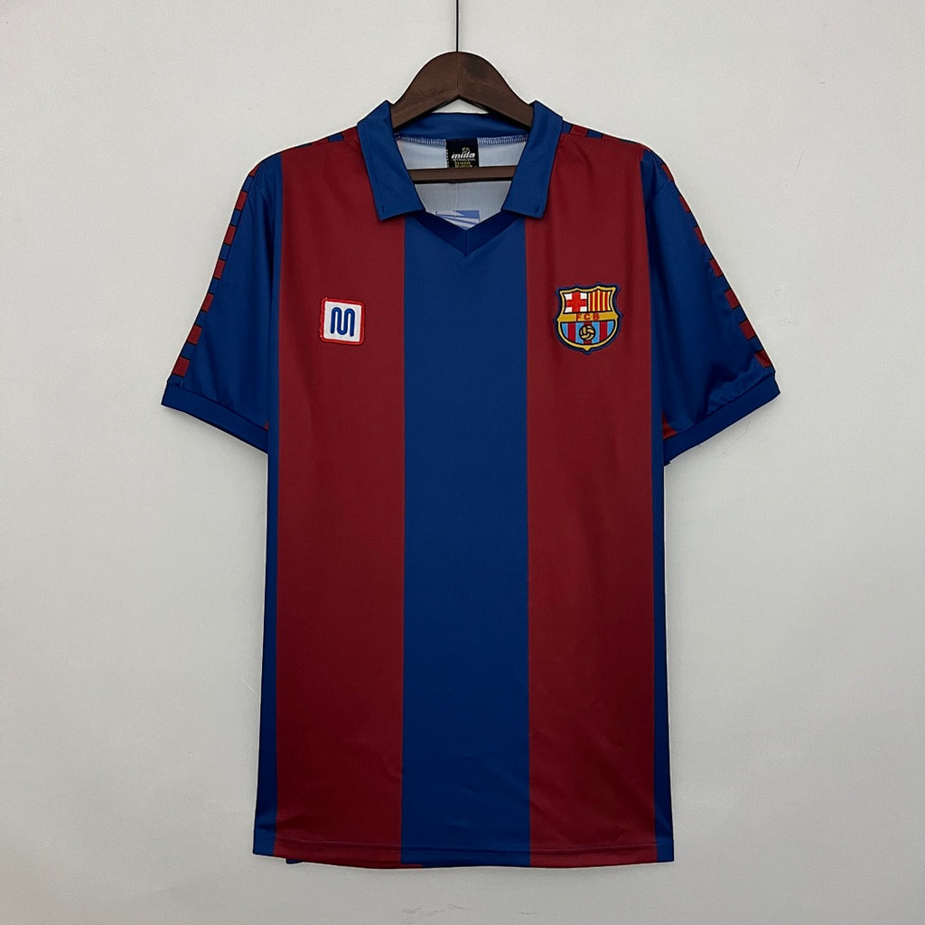 Camiseta Retro FC Barcelona Local 80/82 - frente