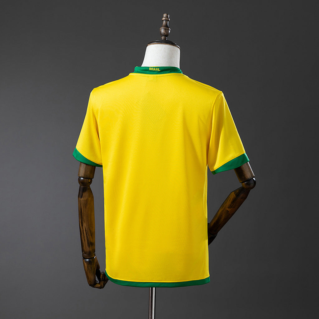Camiseta Retro Brasil Local 2006 - espalda
