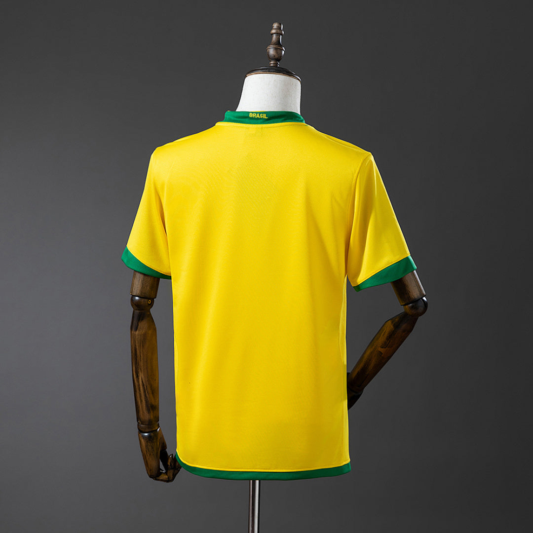 Camiseta Retro Brasil Local 2006 - espalda