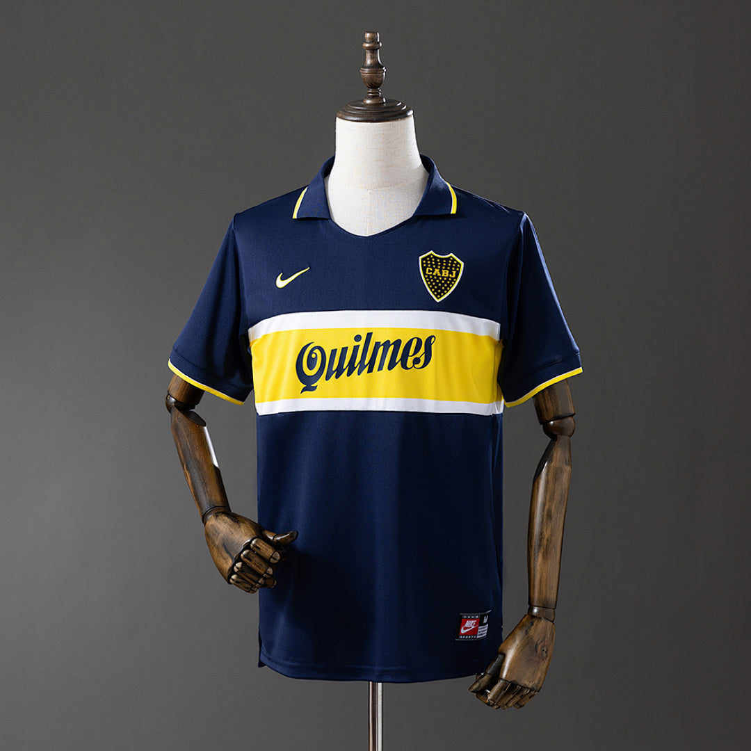 Camiseta Retro Boca Juniors Local 96/97 - frente