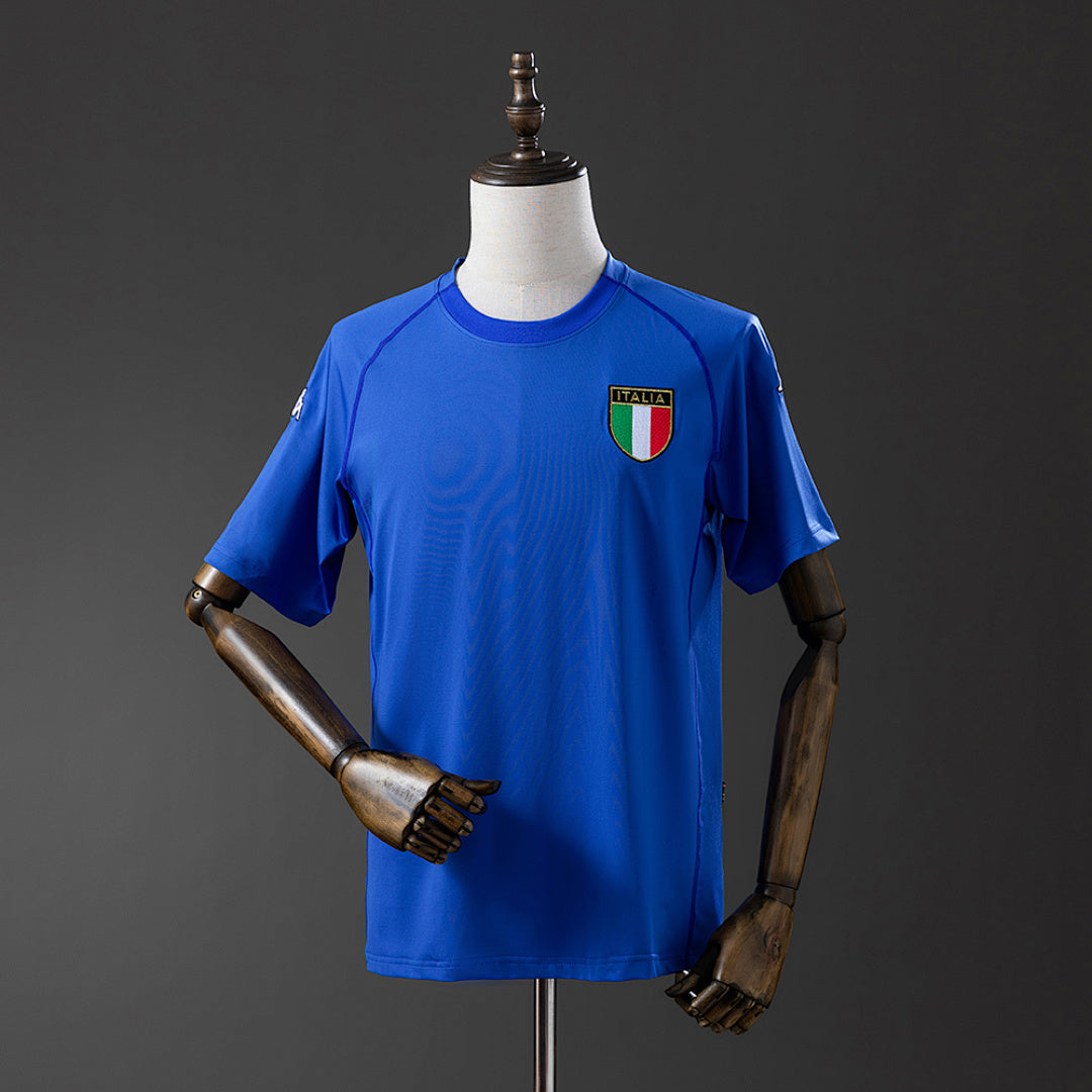 Camiseta Retro Italia Local 2000 - frente