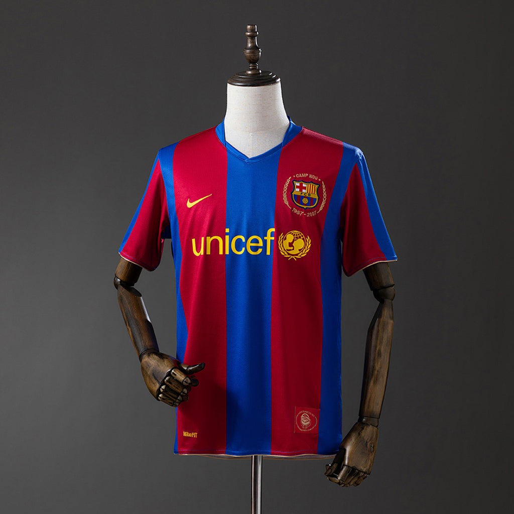 Camiseta Retro FC Barcelona Local 07/08 - frente