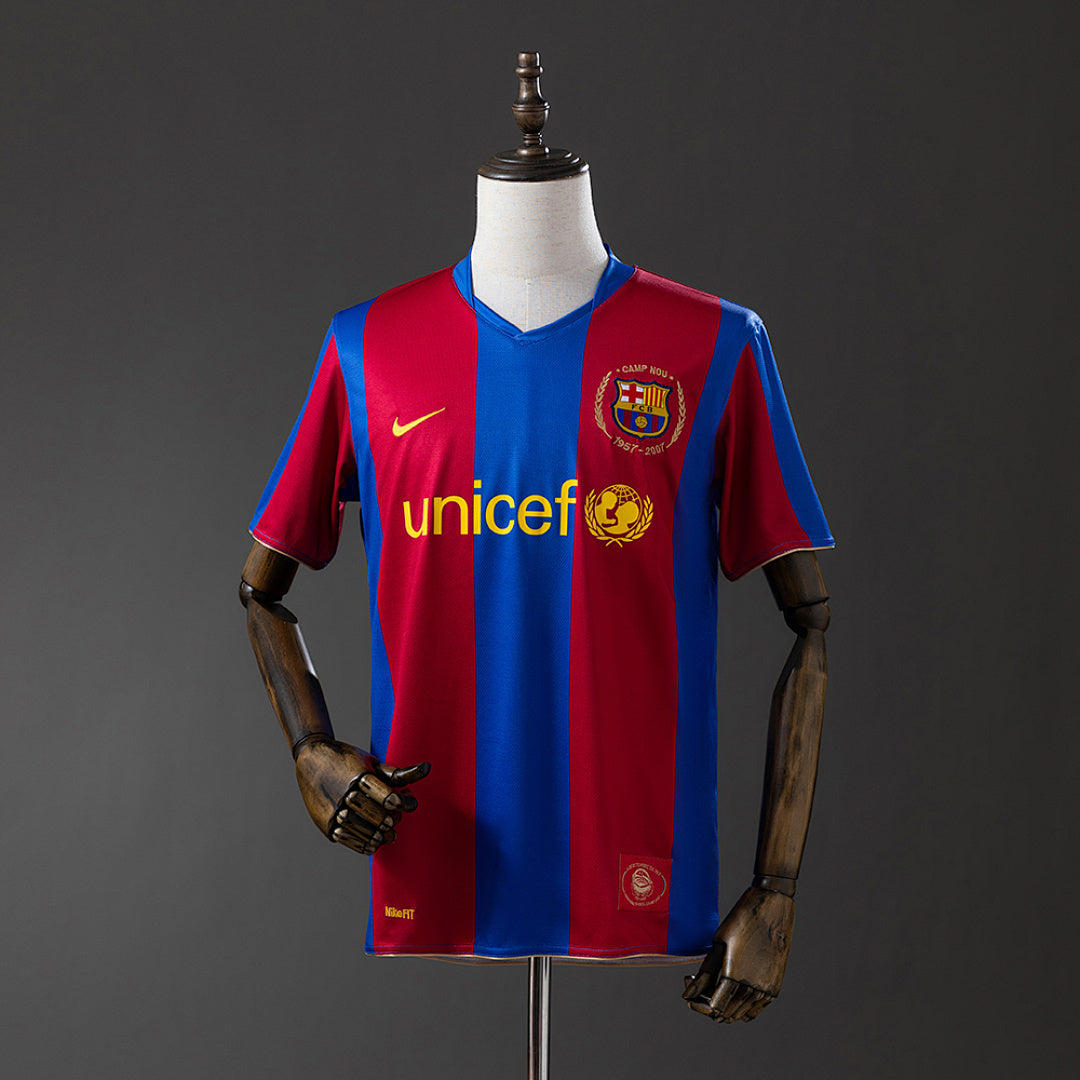 Camiseta Retro FC Barcelona Local 07/08 - frente