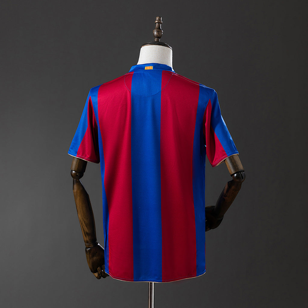 Camiseta Retro FC Barcelona Local 07/08 - espalda