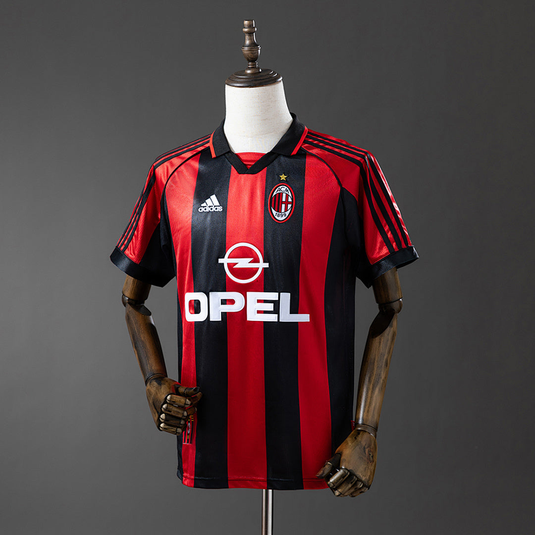 Camiseta Retro AC Milan Local 98/99 - frente