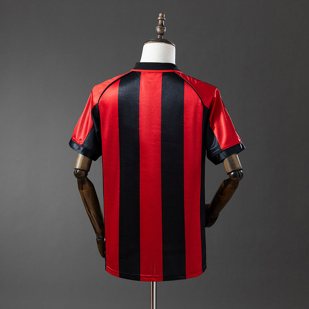 Camiseta Retro AC Milan Local 98/99 - espalda