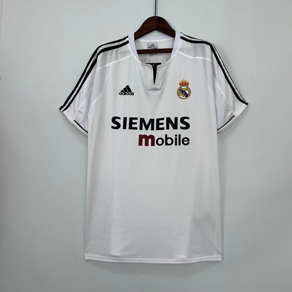 Camiseta Retro Real Madrid Local 03/04 - frente