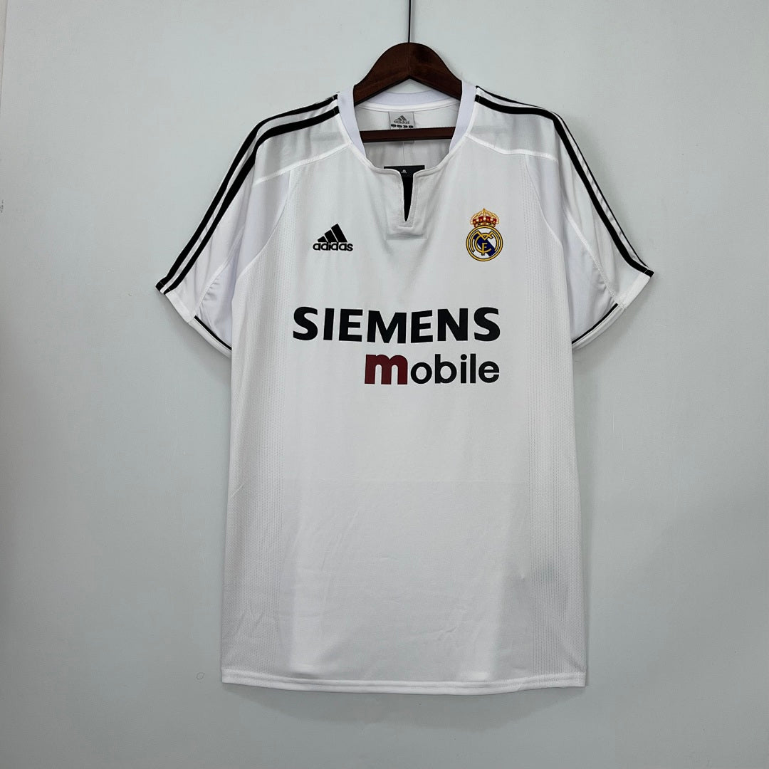 Camiseta Retro Real Madrid Local 03/04 - frente