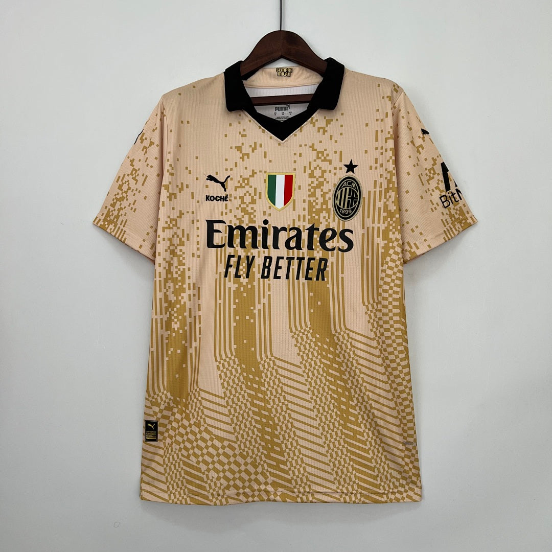 Camiseta AC Milan Amarilla 2023/24 - frente