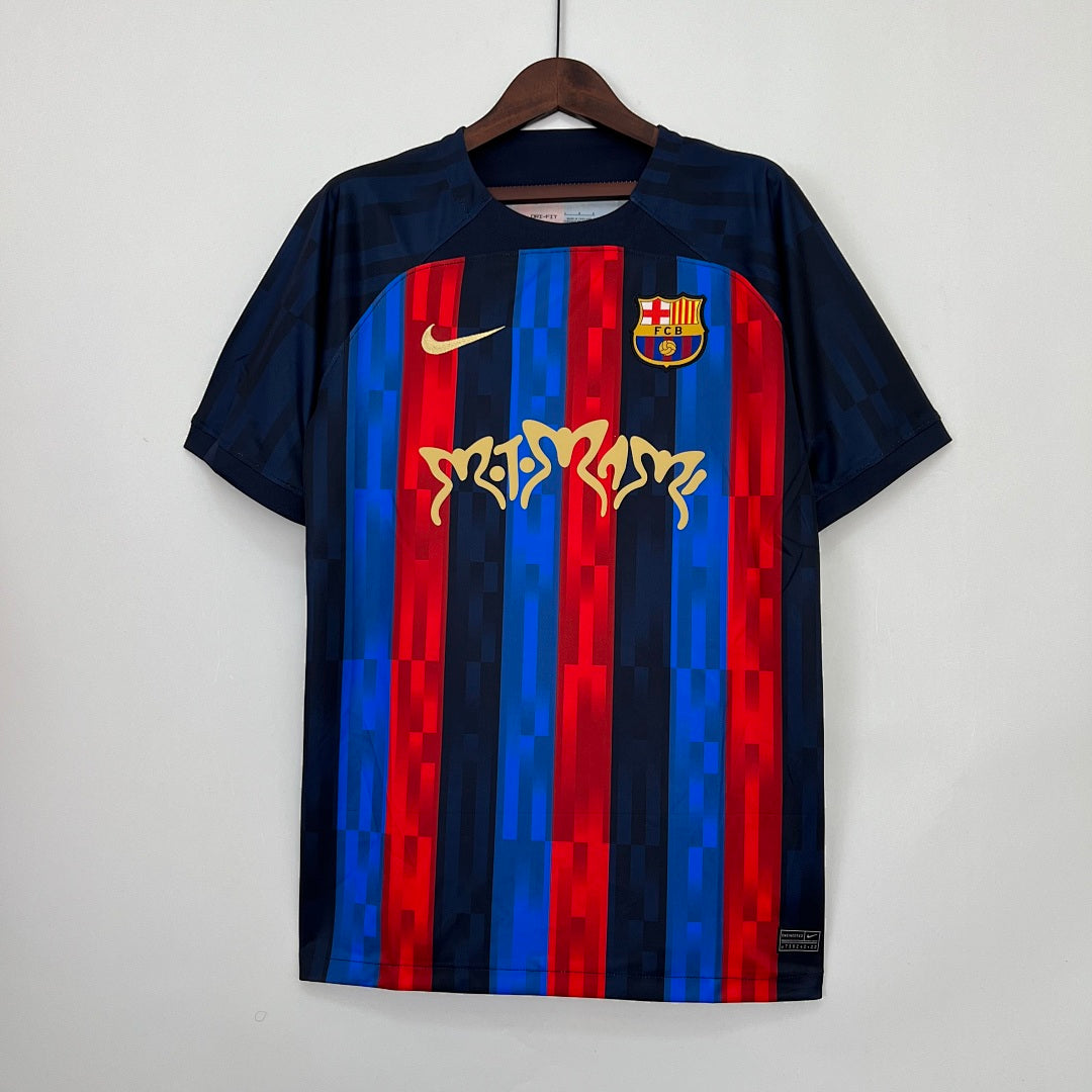 Camiseta Retro FC Barcelona Local Edición Especial 22/23 - frente