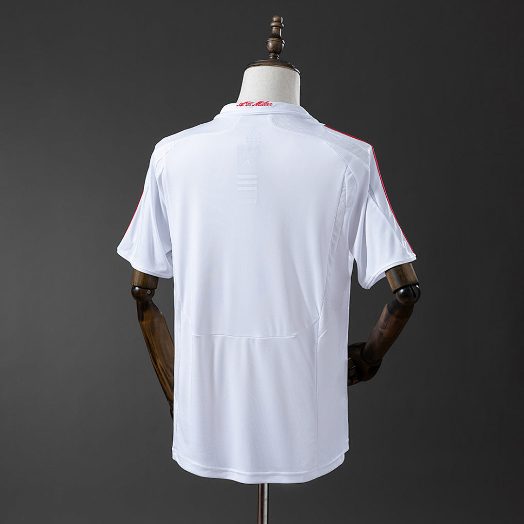 Camiseta Retro AC Milan Visita 07/08 - espalda