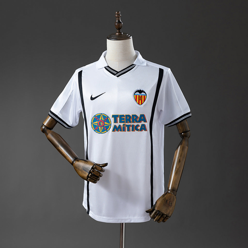 Camiseta Retro Valencia CF Local 00/01 - frente