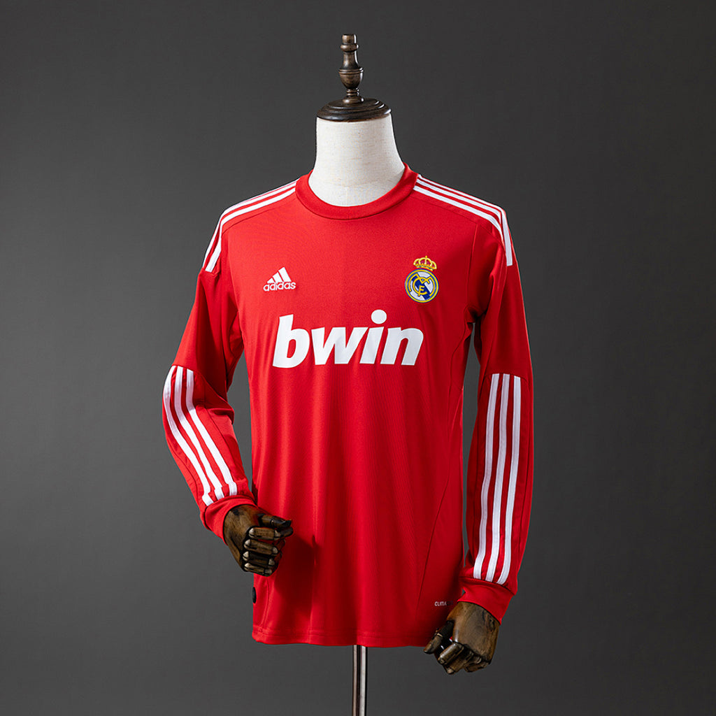 Camiseta Retro Real Madrid Tercera Manga Larga 11/12 - frente