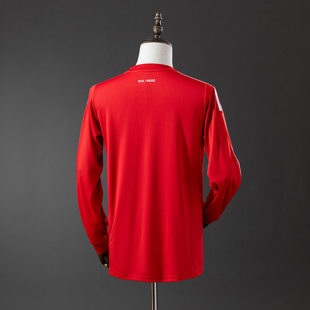 Camiseta Retro Real Madrid Tercera Manga Larga 11/12 - espalda