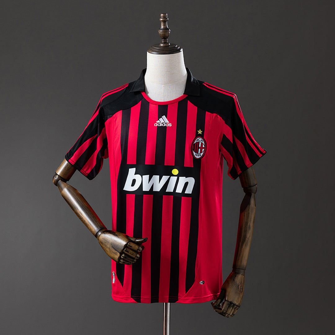 Camiseta Retro AC Milan Local 07/08 - frente