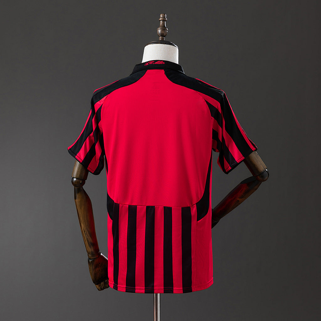 Camiseta Retro AC Milan Local 07/08 - espalda