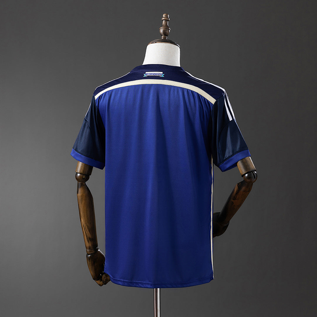 Camiseta Retro Argentina Visita 2014 - espalda