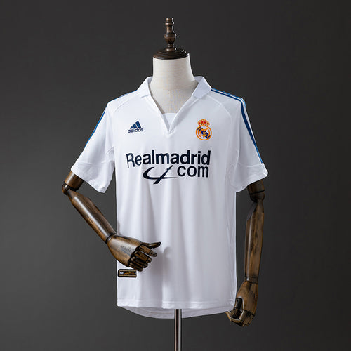 Camiseta Retro Real Madrid Local 01/02 - frente