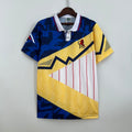 Camiseta Retro Chelsea Gris Claro y Amarilla 1990 - frente