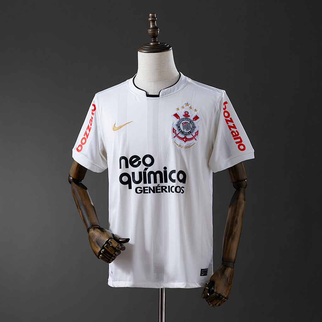 Camiseta Retro Corinthians Local 2010 - frente