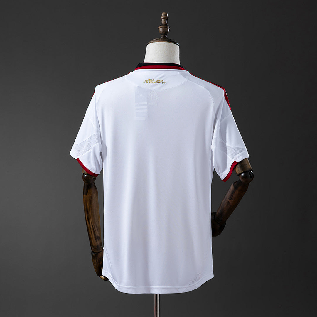 Camiseta Retro AC Milan Visita 09/10 - espalda