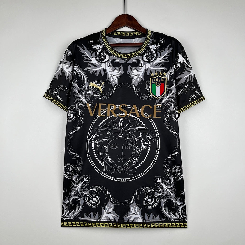 Camiseta Italia Negra Edición Especial 2023/24 - frente