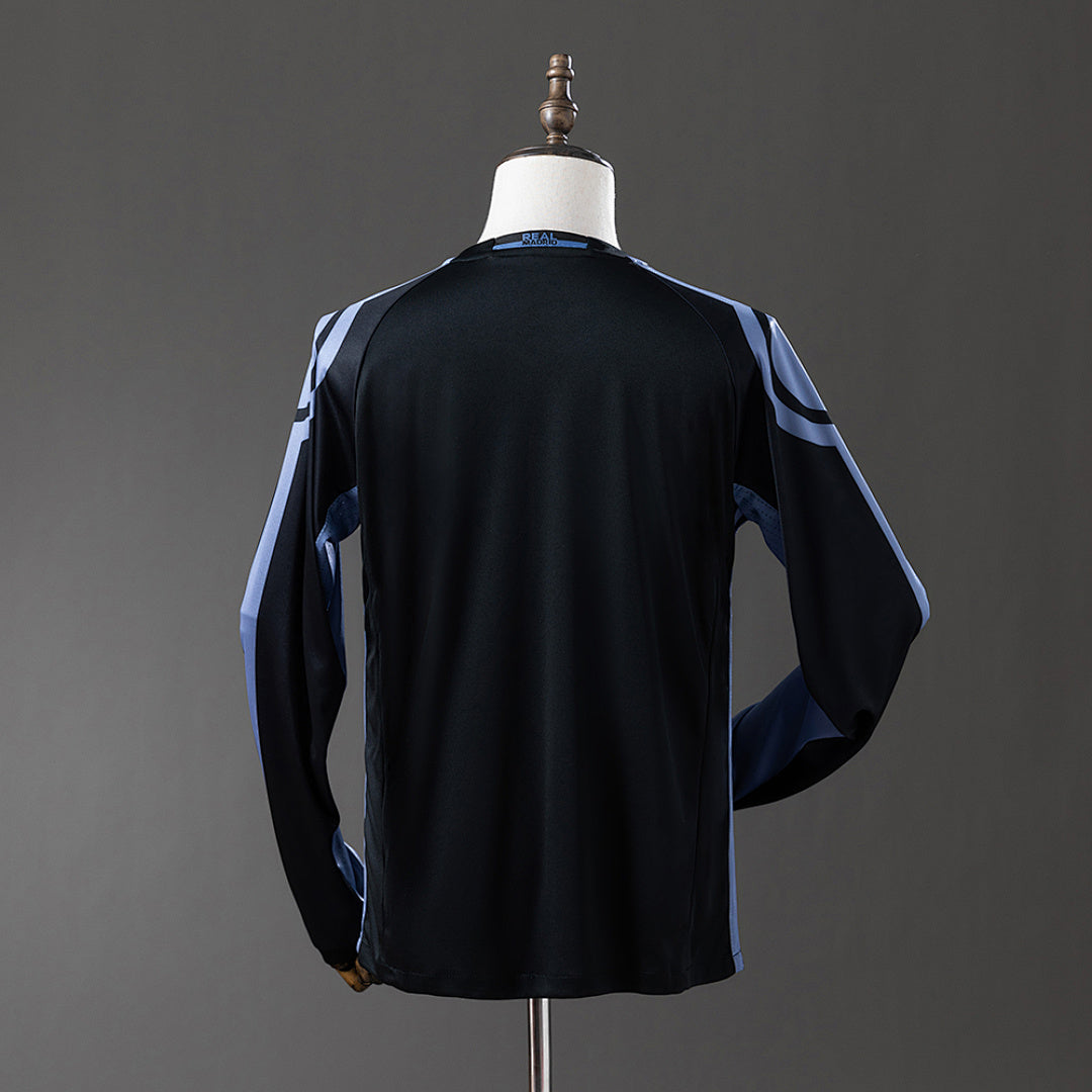Camiseta Retro Real Madrid Tercera Manga Larga 16/17 - espalda