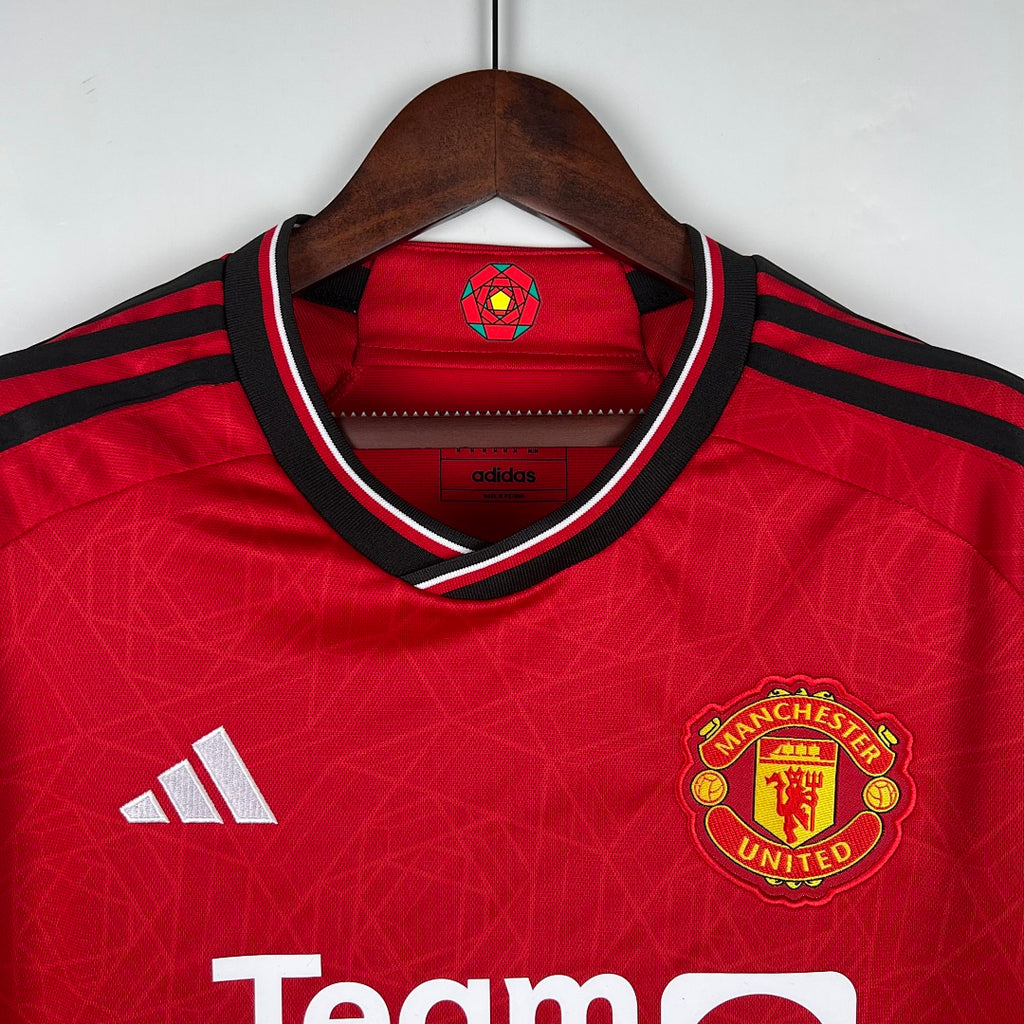 Camiseta Manchester United Local 2023/24 - espalda