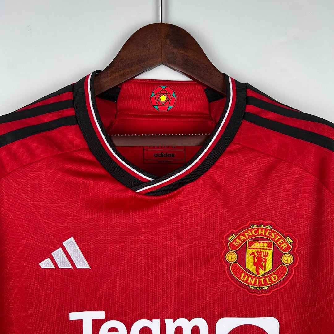 Camiseta Manchester United Local 2023/24 - espalda