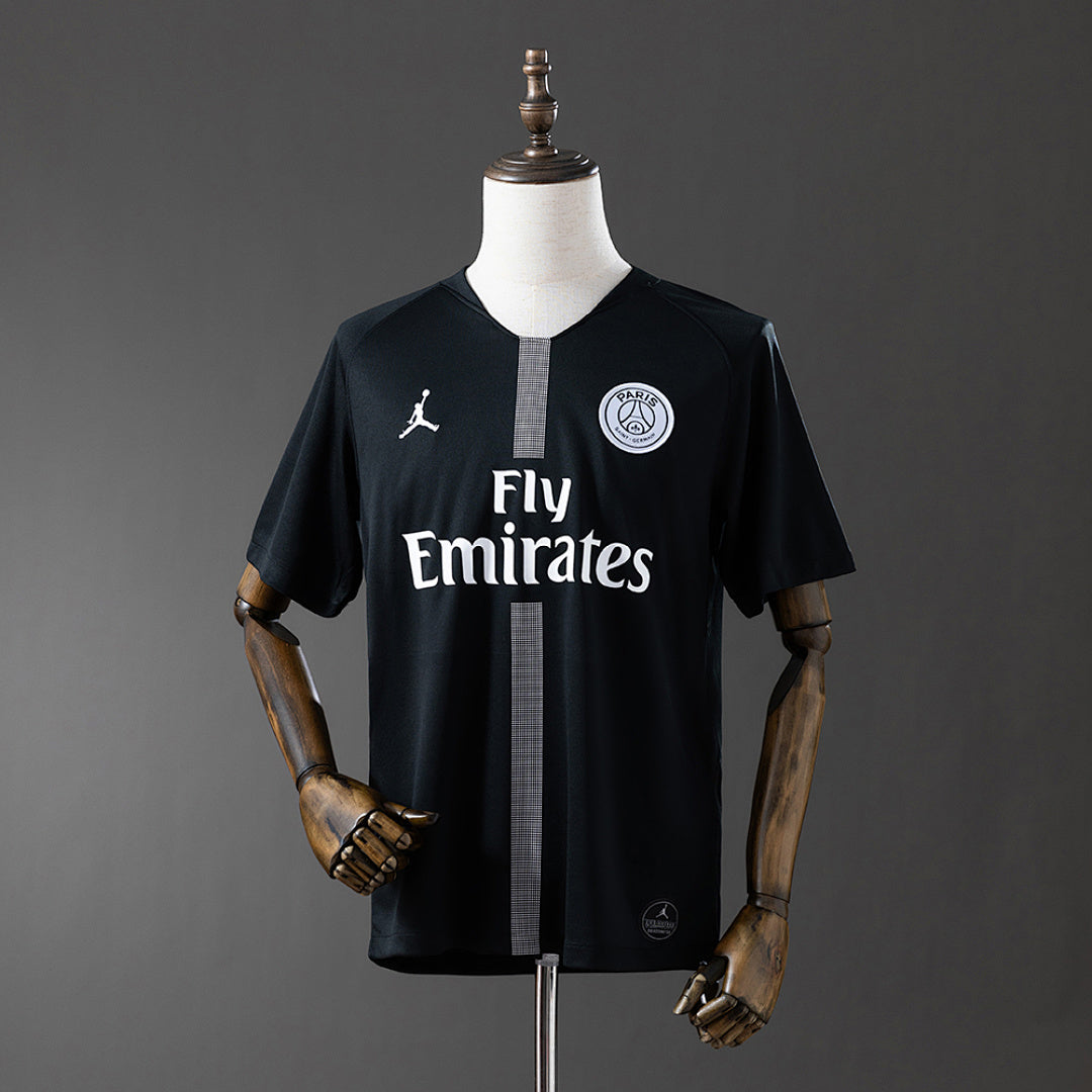 Camiseta Retro PSG Negra 18/19 - frente