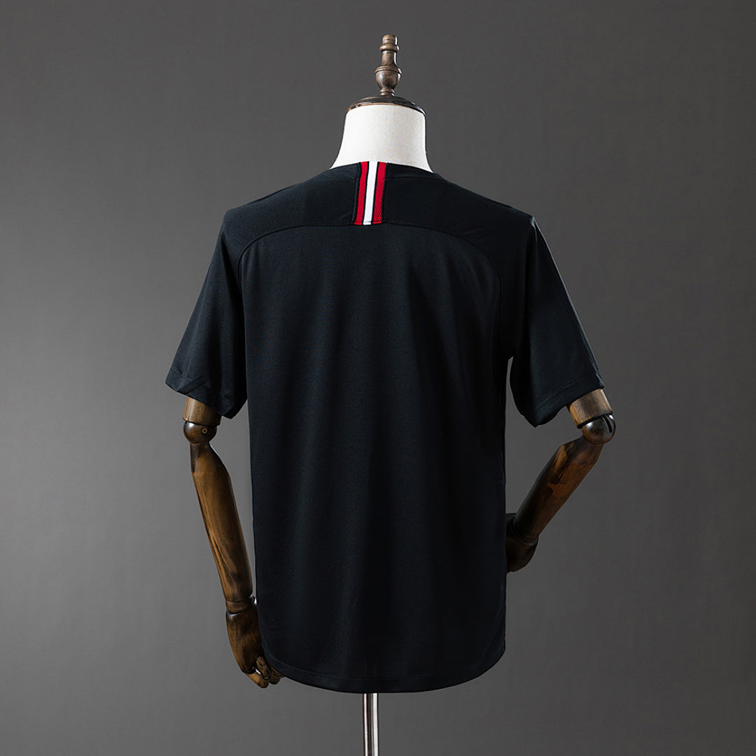 Camiseta Retro PSG Negra 18/19 - espalda