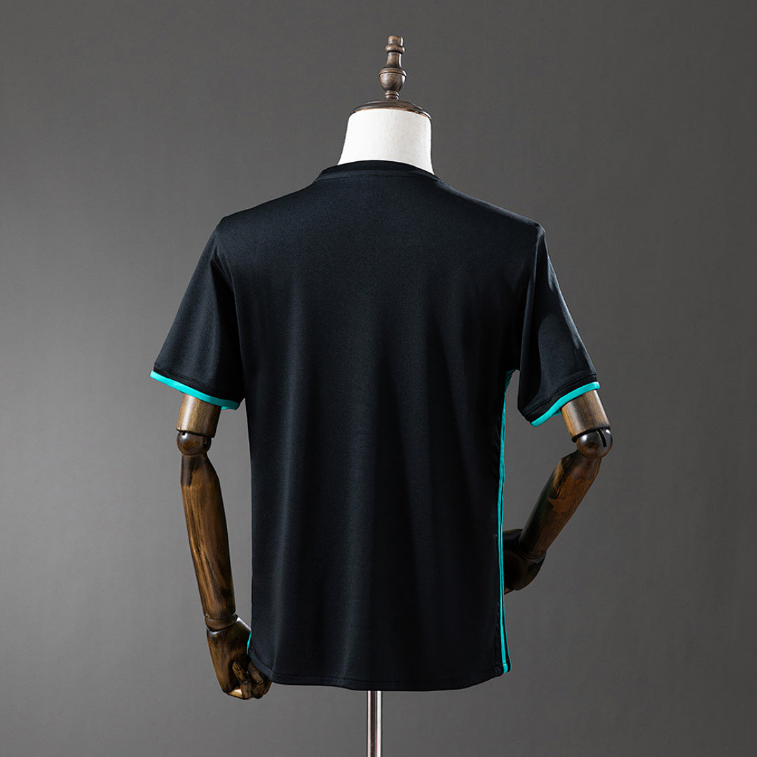 Camiseta Retro Real Madrid Visita 17/18 - espalda