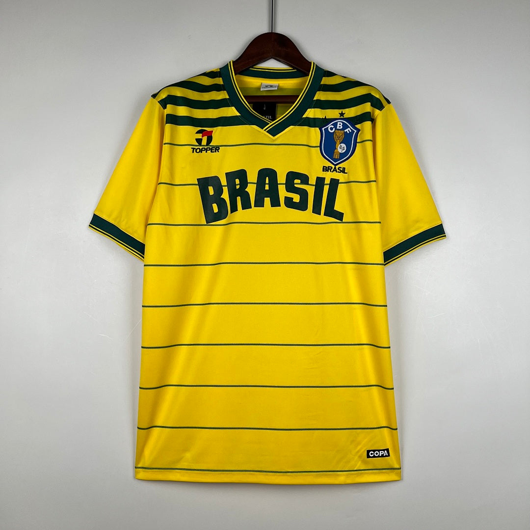 Camiseta Retro Brasil Local 1984 - frente