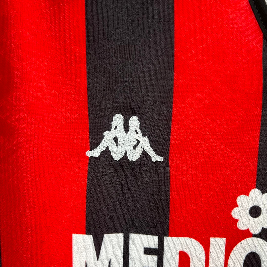 Camiseta Retro AC Milan Local 89/90 - espalda