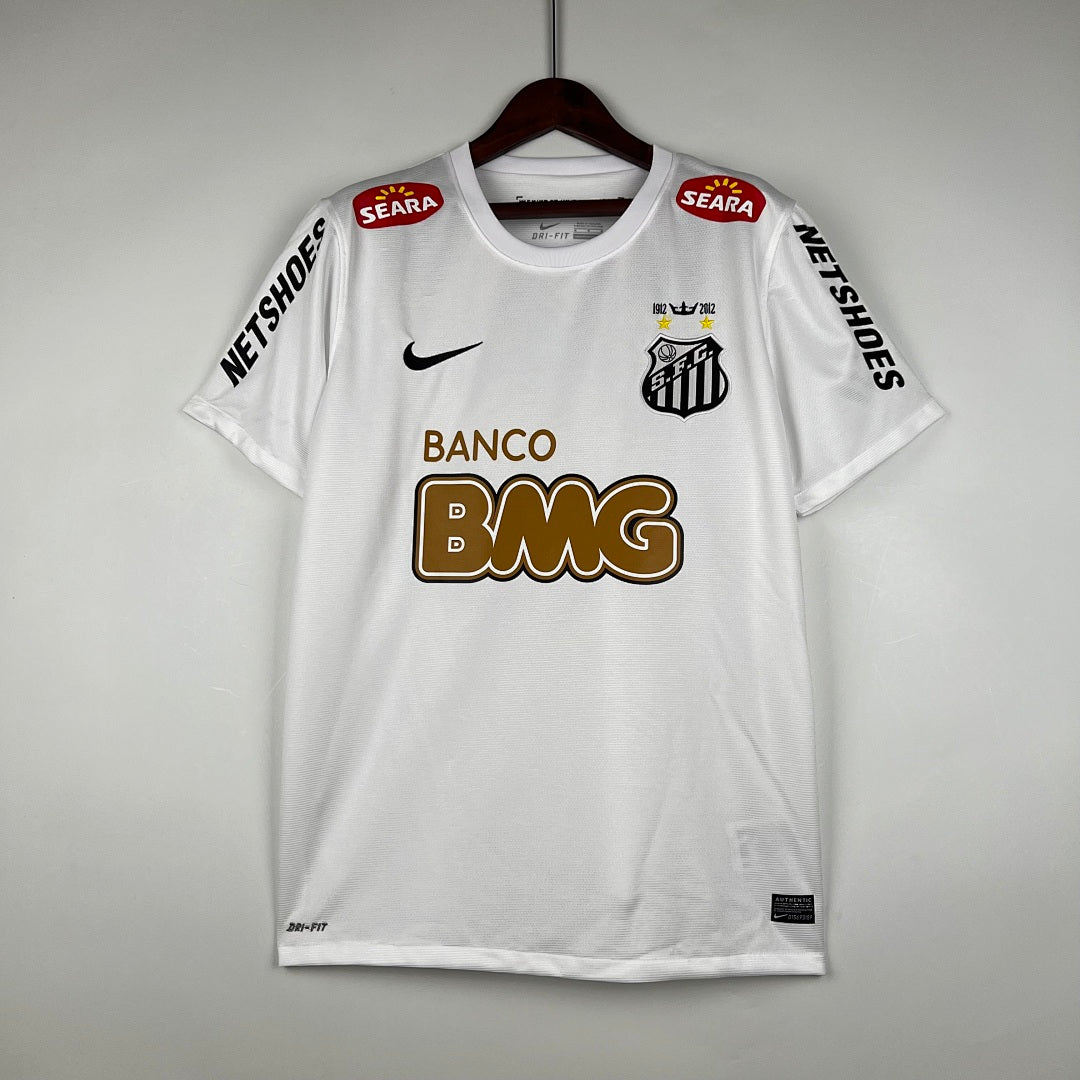 Camiseta Retro Santos Local 12/13 - frente