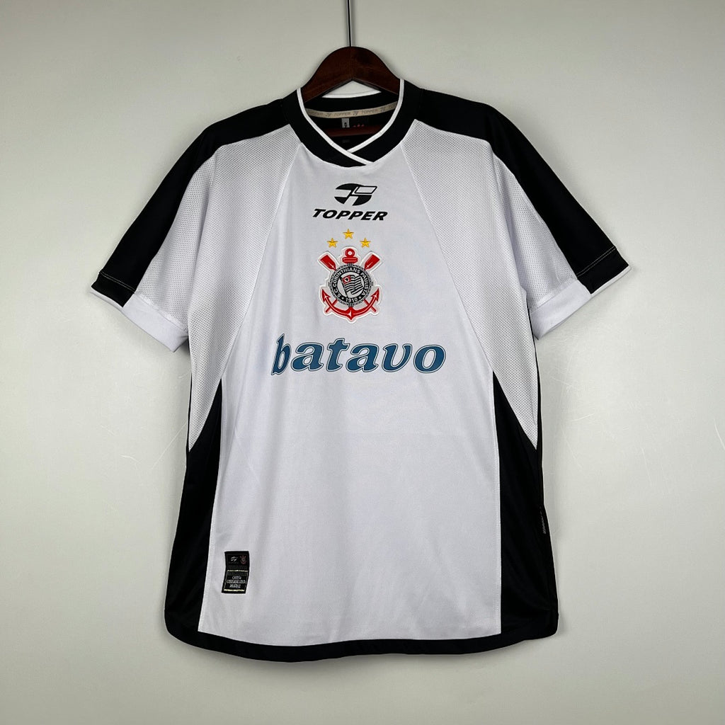 Camiseta Retro Corinthians Local 2000 - frente