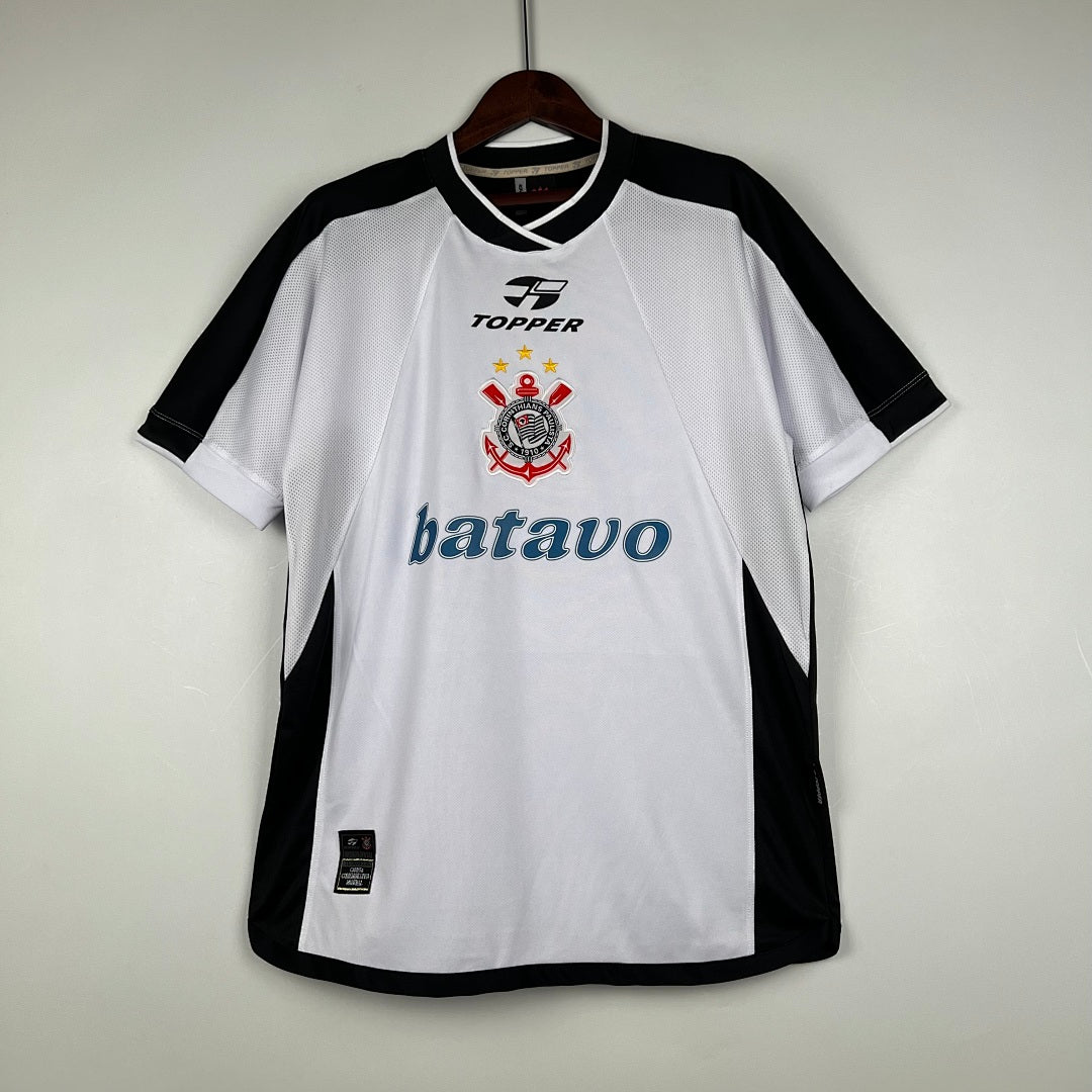 Camiseta Retro Corinthians Local 2000 - frente