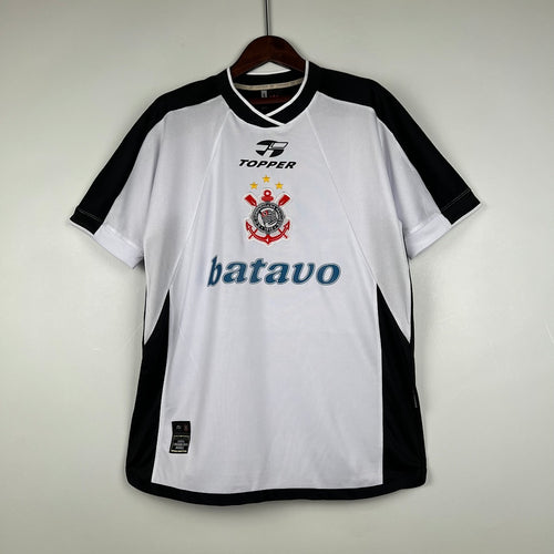 Camiseta Retro Corinthians Local 2000 - frente