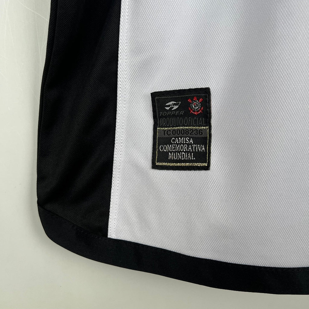 Camiseta Retro Corinthians Local 2000 - espalda