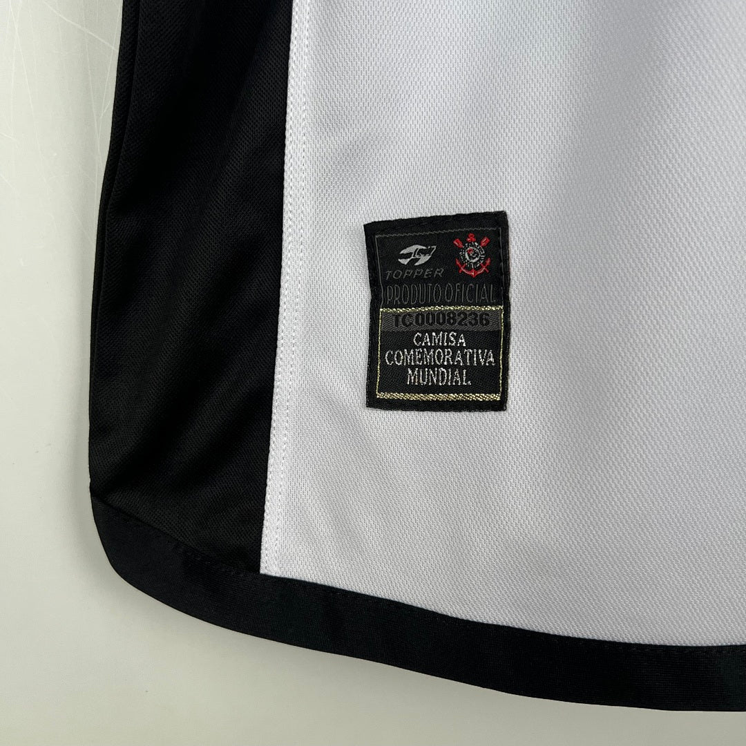 Camiseta Retro Corinthians Local 2000 - espalda